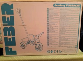 Triciclo Feber BabyTrike niña 1-3 años