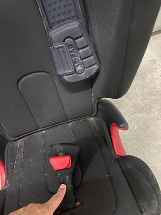 Silla Alzador Coche Britax Römer Negra