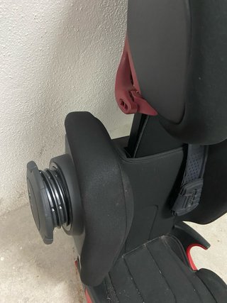Silla Alzador Coche Britax Römer Negra