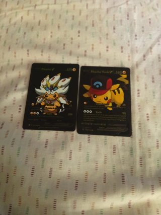 Cartas Pokémon V - Pikachu Negro