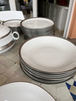 Vajilla Schembach Alemana Porcelana