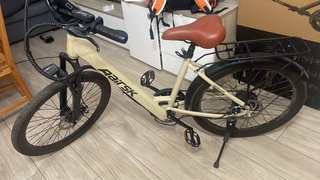 Bicicleta Eléctrica Beige