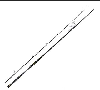 Caña Daiwa Crosscat y carrete okuma inspira