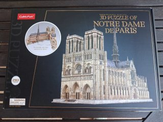 Puzzle 3D CubicFun Notre Dame de Paris