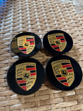 4 Tapas de Rueda Porsche llantas tapacubos