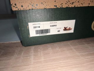 Sandalias Isteria Marrón y Dorado Talla 40