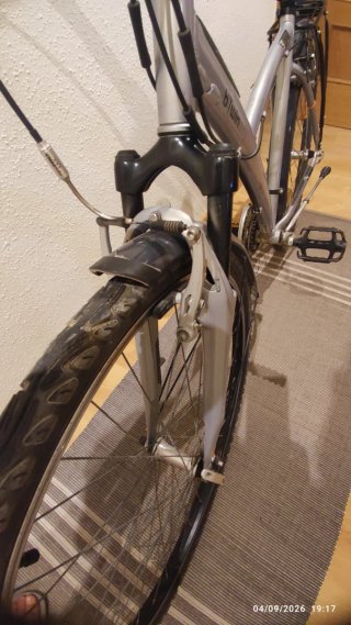 Bicicleta BTwin Original 5 Gris