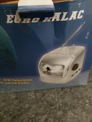 Mini TV Euro Kalac antigua con radio