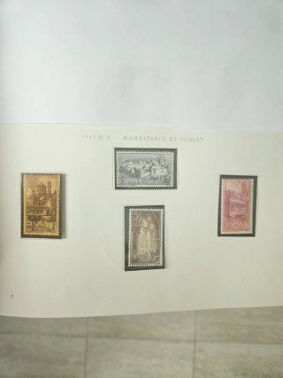 Sellos España 1963 Monasterio de Poblet