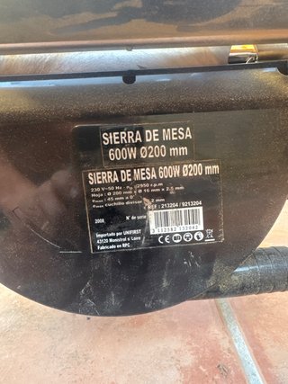 Mesa sierra circular