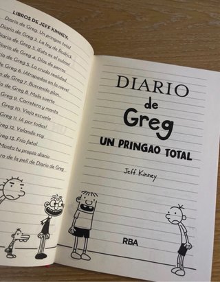 El diario de Greg. Un pringao total