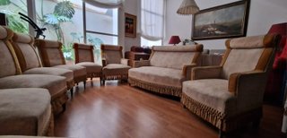 Sofá y sillones estilo clásico