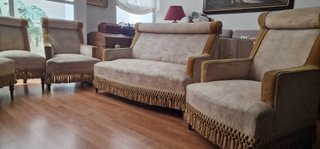 Sofá y sillones estilo clásico