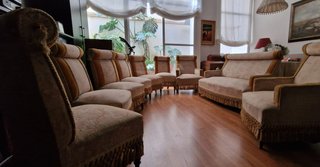 Sofá y sillones estilo clásico
