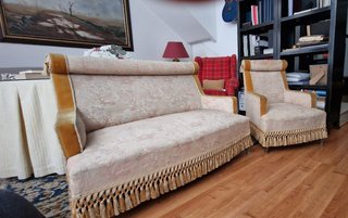 Sofá y sillones estilo clásico