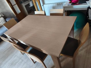 Mesa de comedor con 6 sillas