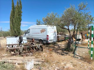 Furgoneta mercedes sprinter está gripada