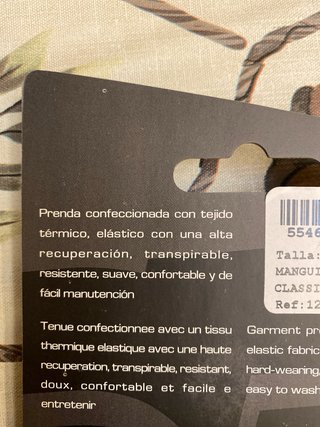 Manguitos ON1 Térmicos Negro