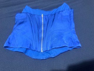 Set top donna nero, blu M