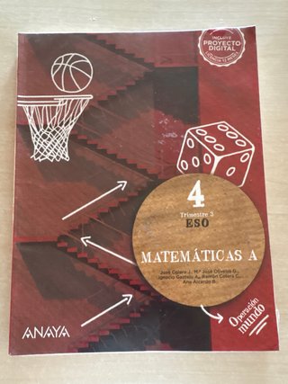 Matemáticas A. 4o de ESO