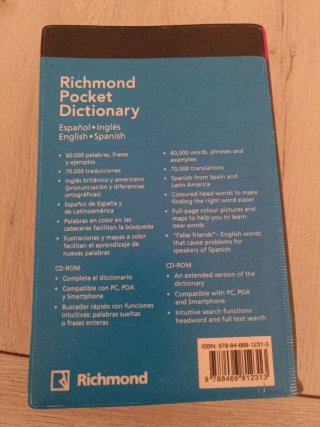 RICHMOND POCKET DICTIONARY WITH CD-ROM (ED.09)