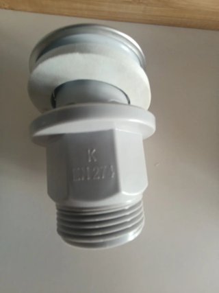 Válvula clic clac lavabo metal y plástico