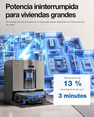 Aspirador Robot Ecovacs X12S OMNICYCLONE