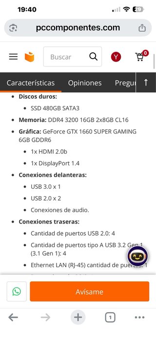 PC Gaming PcCom Silver Ryzen 5 3600 GTX 1660 S