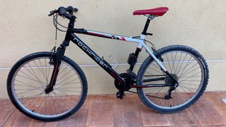 Bicicleta con sillita para niño