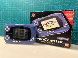 Wonderswan Crystal Azul Completa