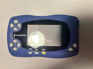 Wonderswan Crystal Azul Completa