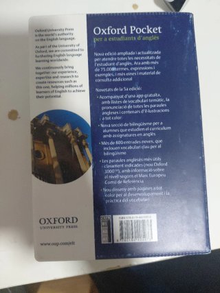 Diccionario Oxford Pocket Català per a estudian...