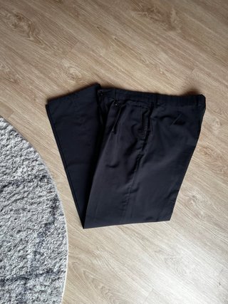 Pantalón de traje negro talla M