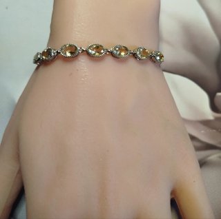 Pulsera de citrino.muy bueno
