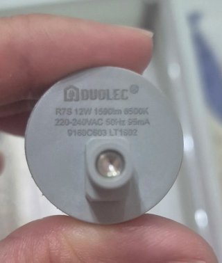 Lámpara plafón cristal y metal
