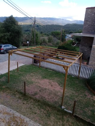 Pérgola Maderland 4.20x4.20x2.40m Madera