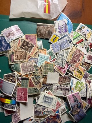 Lote 500 Sellos España Diferentes