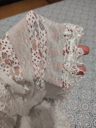 Fular estilo ibicenco boho blanco