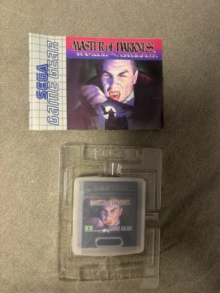 Master of Darkness Sega Game Gear