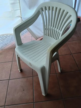 Sillas de plástico con brazos para camping