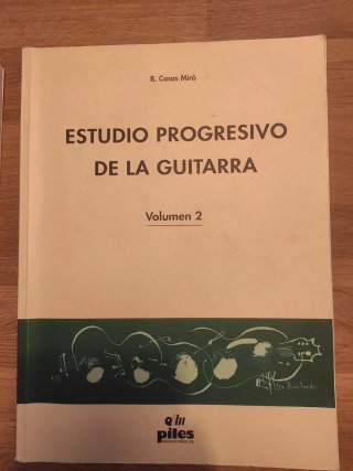 Estudio Progresivo de la Guitarra Vol. 2