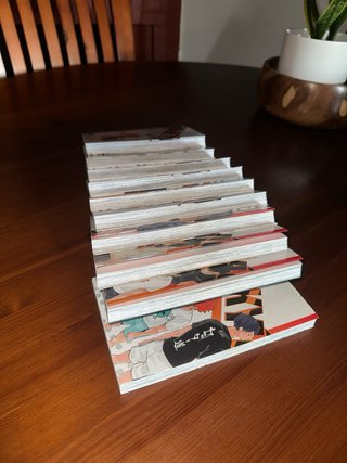 Lote 10 tomos manga Haikyû!! 2-11