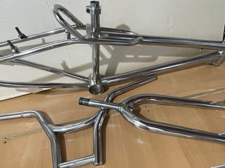Cuadro y horquilla BMX Freestyle años 90