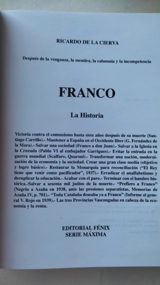 Franco. La historia.