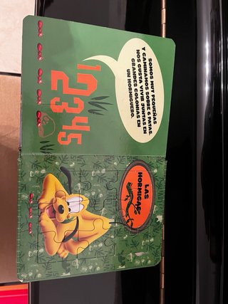 Libro de puzles Disney