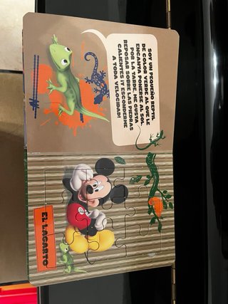 Libro de puzles Disney