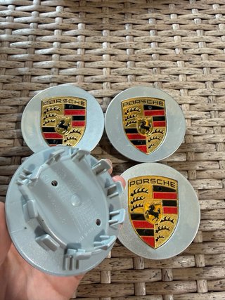 4 Tapas de Rueda Porsche tapacubos llantas