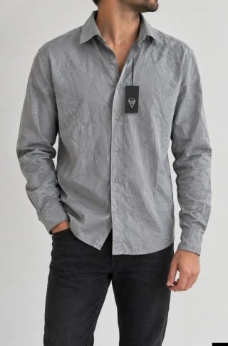 Camisa Gris Hombre Talla L