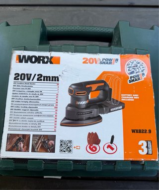 Lijadora Worx 20V PowerShare