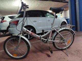 Bicicleta Plegable Urban.concept Plata